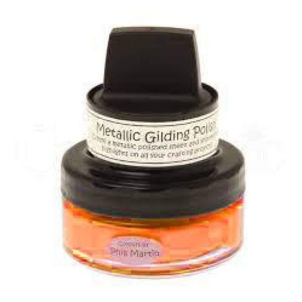 Creative Expressions - Phill Martin CS Metallic Gilding Polish Tangy Tangerine