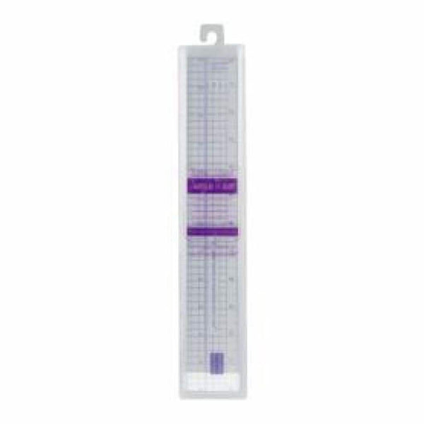 Creative Impressions - Acrylic Ruler 12 inch Metal Edge