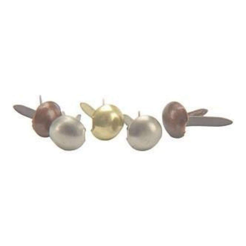 Creative Impressions  - Mini Metal Paper Fasteners 3Mm 100 Pack  Round - Antique