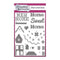 Creative Stamps A6 Stamp Set Home Sweet Home Set of 28 - Cross Stitch Collection