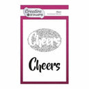 Creative Stamps Focal A6 Stamp - Cheers