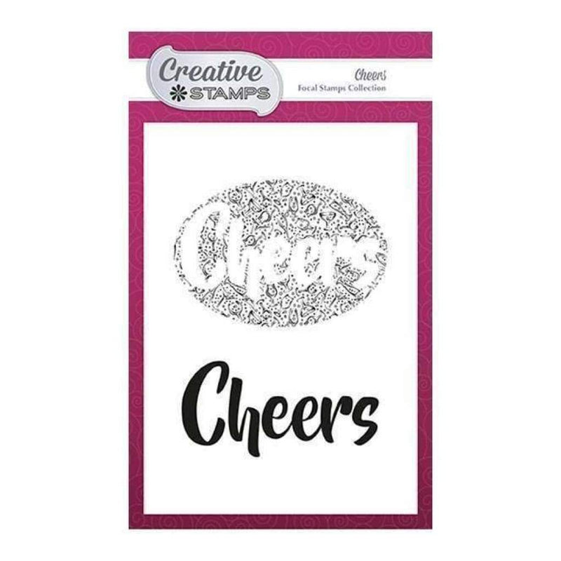 Creative Stamps Focal A6 Stamp - Cheers