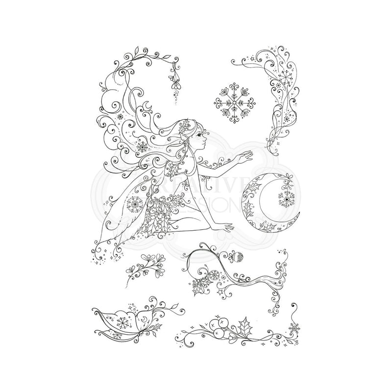 Pink Ink Designs A5 Clear Stamp Set - Make A Wish*