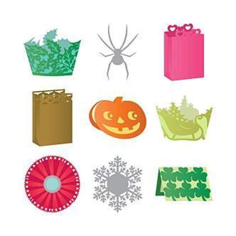 Cricut Mini Seasonal Shape Cartridge Seasonal Soriees By Anna Griffin