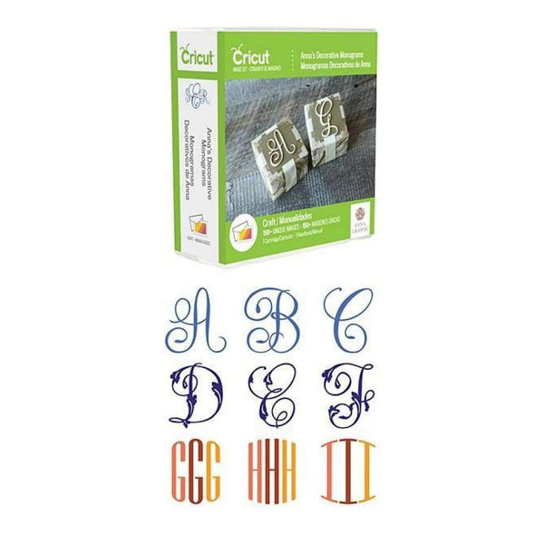 Cricut Shape Cartridge Annas Decorative Monograms