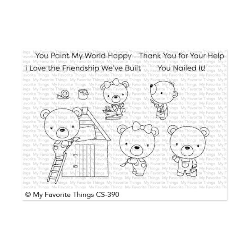 My Favorite Things - Clear Stamps - Builder Bears