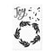 My Favorite Things Clear Stamp Set 4 inch x 6 inch - Joy Wreath*