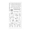 My Favorite Things Clear Stamp Set 4 inch x 8 inch - Reindeer Games*