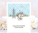 My Favorite Things Clear Stamps 4"x 6" - Travel Buddies*