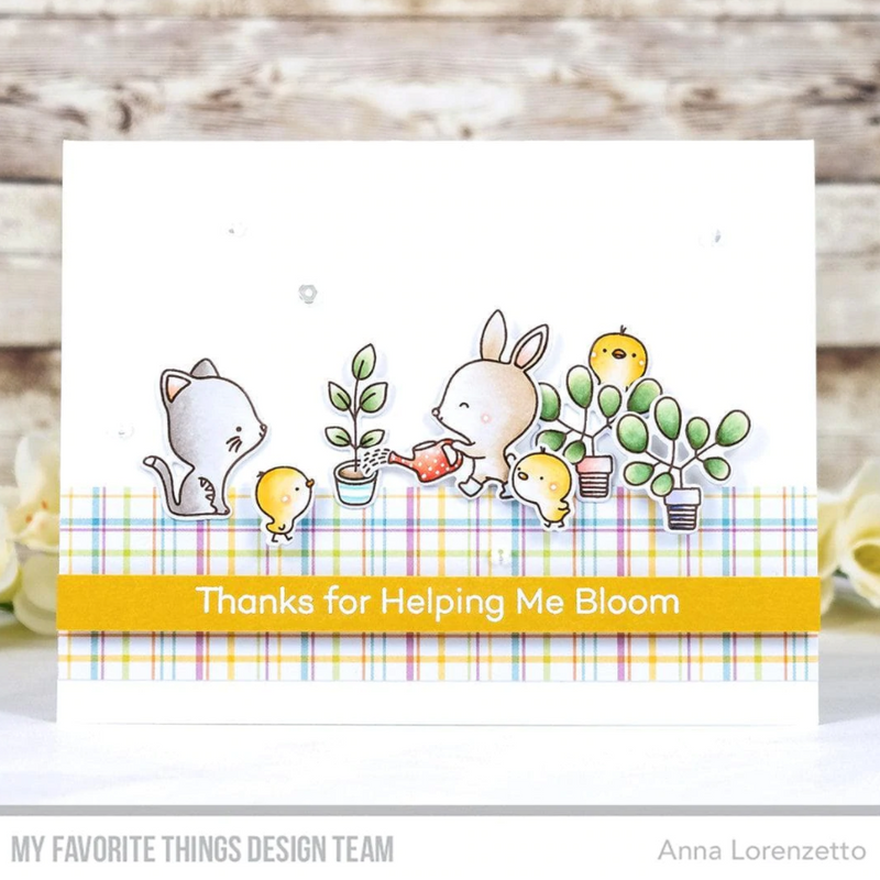 My Favorite Things Clear Stamps 4"x 6" - Blooming Friendship*