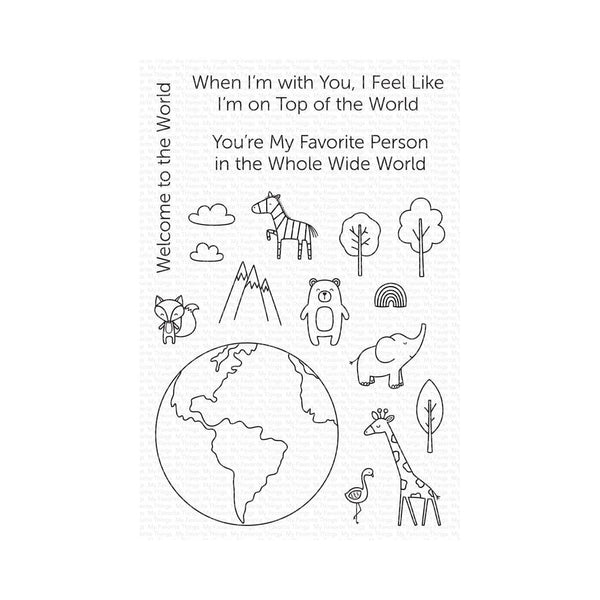 My Favorite Things Clear Stamps 4"X6" - Top of the World