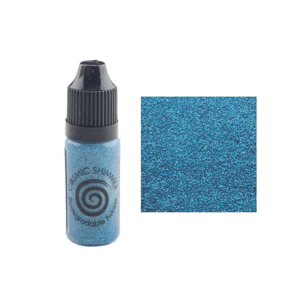 Cosmic Shimmer Biodegradable Twinkles - Turquoise 10ml*