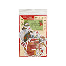Poppy Crafts Christmas Pre-Cut Sticker - 30 pack - Snow Man