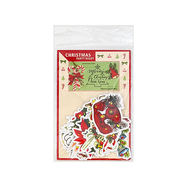 Poppy Crafts Christmas Pre-Cut Sticker - 30 pack -  Everything Christmas