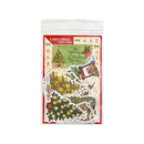 Poppy Crafts Christmas Pre-Cut Sticker - 30 pack -  Christmas Trees