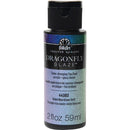 Folkart Dragonfly Glaze Topcoat 2.5oz - Violet, Blue, Green Shift