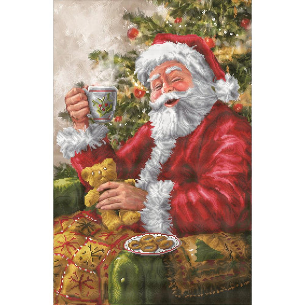 Diamond Dotz Diamond Embroidery Facet Art Kit 20.5 inch X31.5 inch - Santas Cuppa*