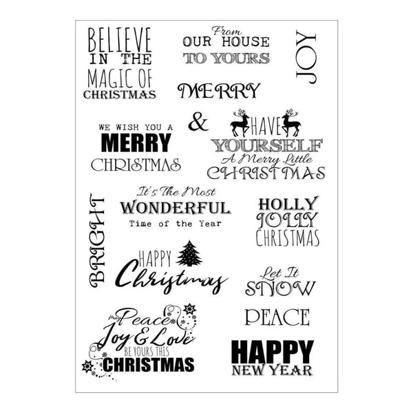 Debbi Moore Life Quotes A5 Stamp Sheet Inspiration 8