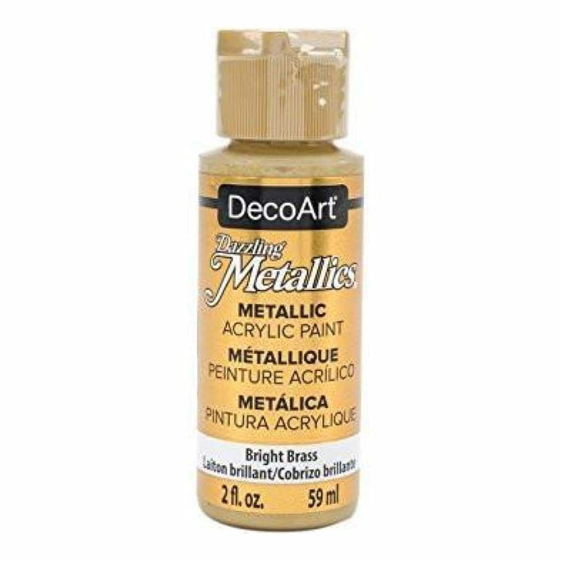 Deco Art Dazzling Metallics Acrylic Paint 2Oz Bright Bass