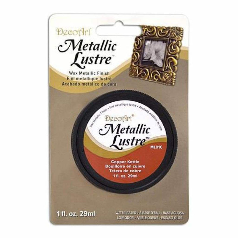 Deco Art - Metallic Lustre Wax Finish 1Oz - Copper Kettle