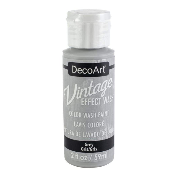 Deco Art - Vintage Effect Wash Paint 2oz - Grey