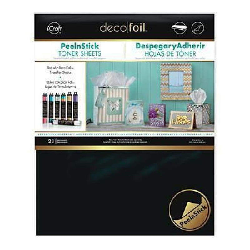 Deco Foil Peel N Stick Toner Sheets 8 Inch X10 Inch  2 Pack