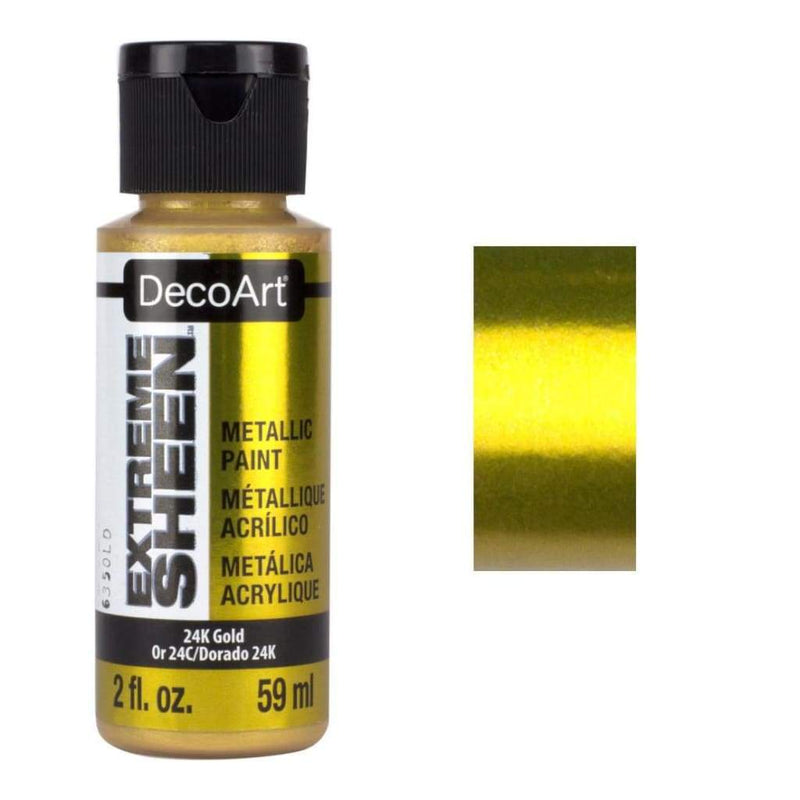DecoArt Extreme Sheen Paint 2oz - 24k Gold
