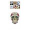 Decorprint Artystick Decorative Stickers 3.75 inch X7.75 inch Hippie Skull 2