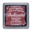 Delicata Small Pigment Inkpad - Rose Gold