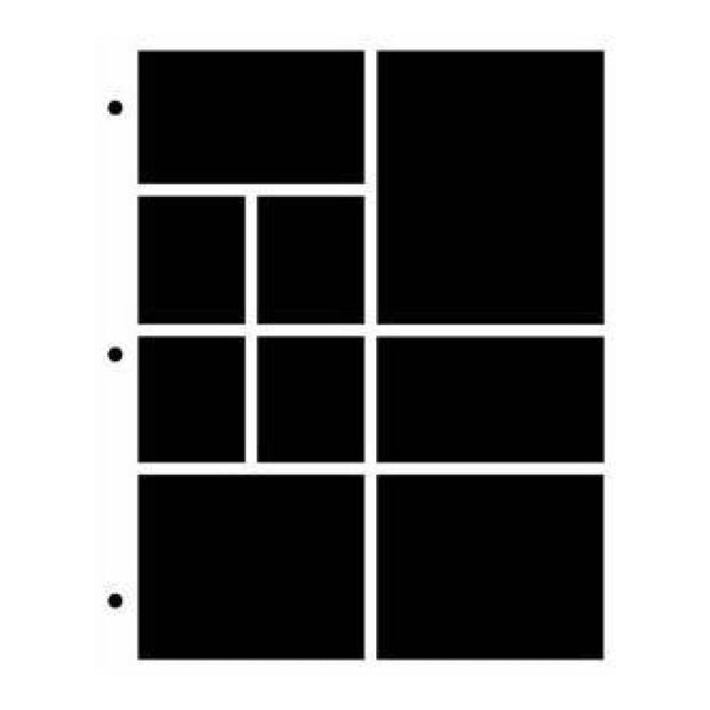 Deluxe Designs - Template  2-A  (11X8.5)