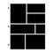 Deluxe Designs - Template  3-A  (11X8.5)