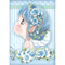 Stamperia Rice Paper Sheet A4 - Light Blue Fairy*