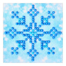Diamond Dotz Diamond Embroidery Facet Art Kit 4.75 inch X4.75 inch Snowflake Sparkle