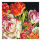 Dimensions Needlepoint Kit 14 inch X14 inch Bouquet On Black Stitched In Thread