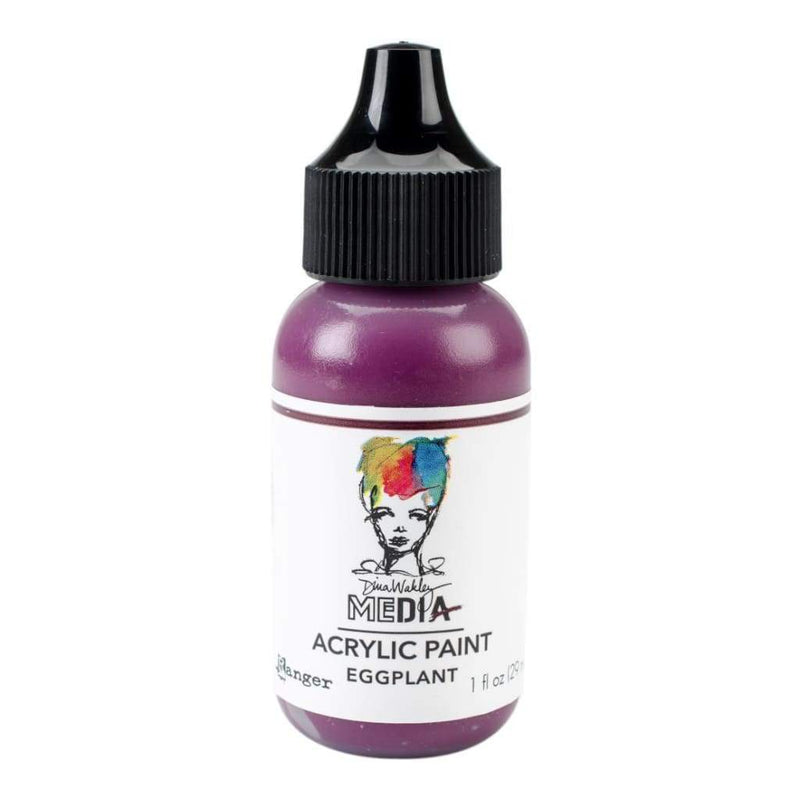 Dina Wakley Media Acrylic Paint 1oz - Eggplant