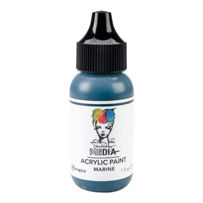 Dina Wakley Media Acrylic Paint 1oz - Marine