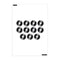 Happy Planner Metal Expander Discs 11/Pkg - Black