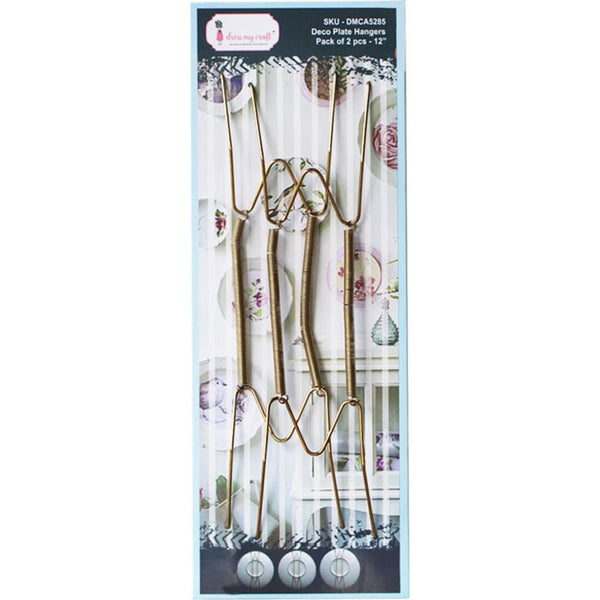 Dress My Crafts - Deco Plate Hangers 12in. 2 pack*
