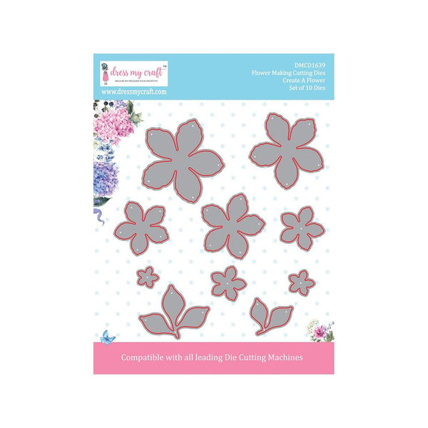 Dress My Crafts - Dies - Create A Flower .67 To 2.55in