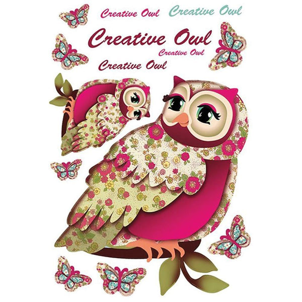 Dress My Craft Fabric Transfer Sheet 24X34cm - Creative Owl