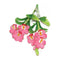 Dress My Craft Miniature Flower Orchid Bunch 2 pack - Pink*