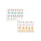 Dress My Craft Image Sheet 240gsm A4 2per pack - Magical Unicorn