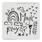Donna Downey Artist Gang Stencils 8 inch X8 inch - Magic