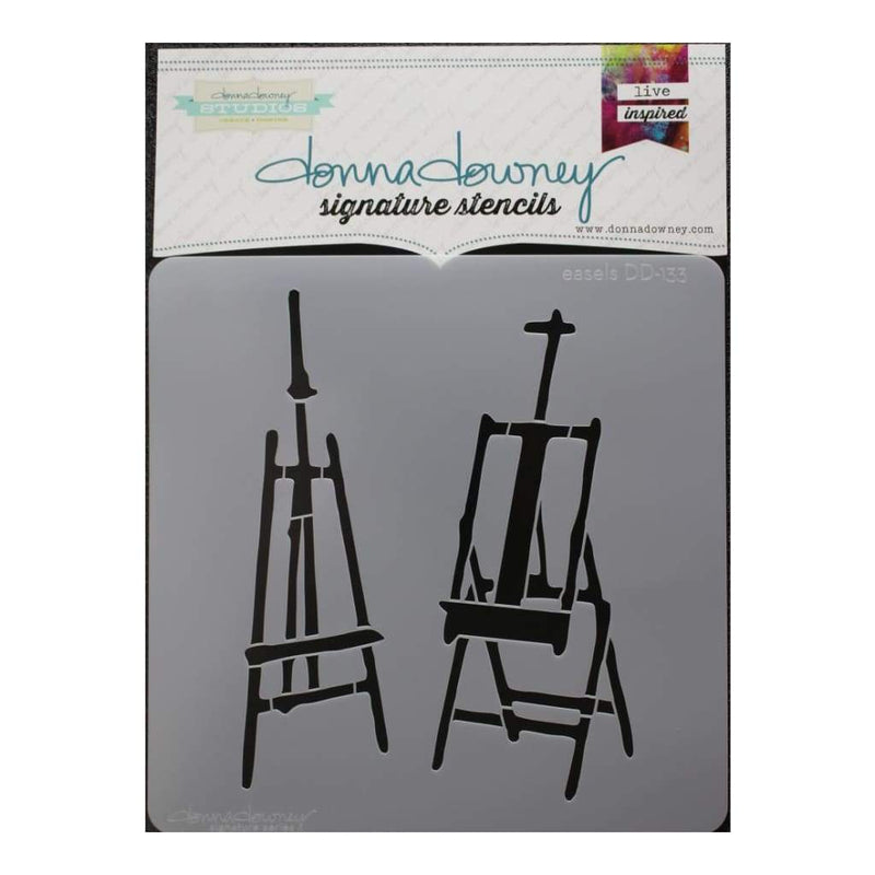 Donna Downey Signature Stencils 8.5inch X8.5inch - Easels