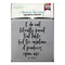 Donna Downey Signature Stencils 8.5inch X8.5inch - Matisse-I Do Not