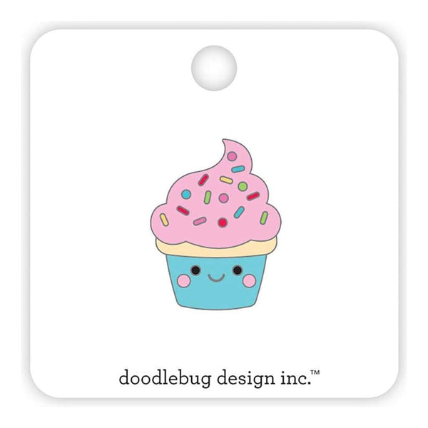 Doodlebug - Collectible Enamel Pin Cupcake
