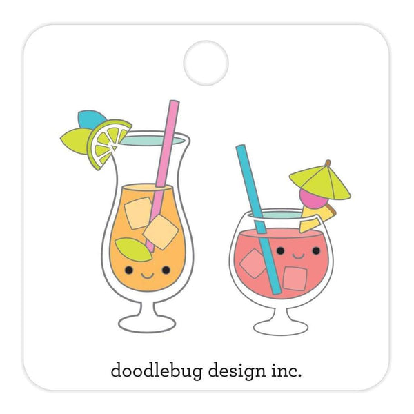 Doodlebug Collectible Enamel Pins 2 pack - Paradise Punch