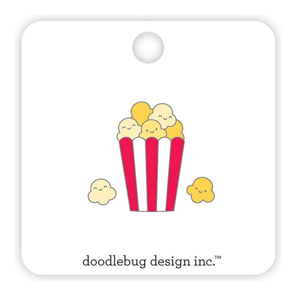 Doodlebug Collectible Enamel Pins 3 pack Popcorn