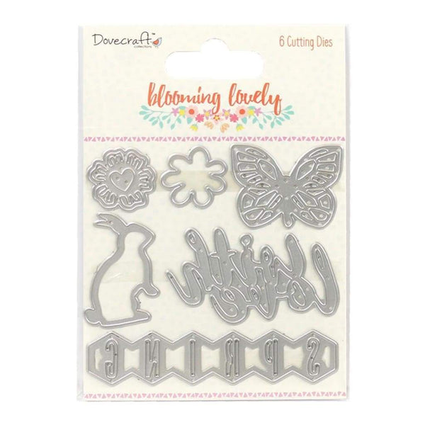 Dovecraft Dies - Blooming Lovely, 6 pack