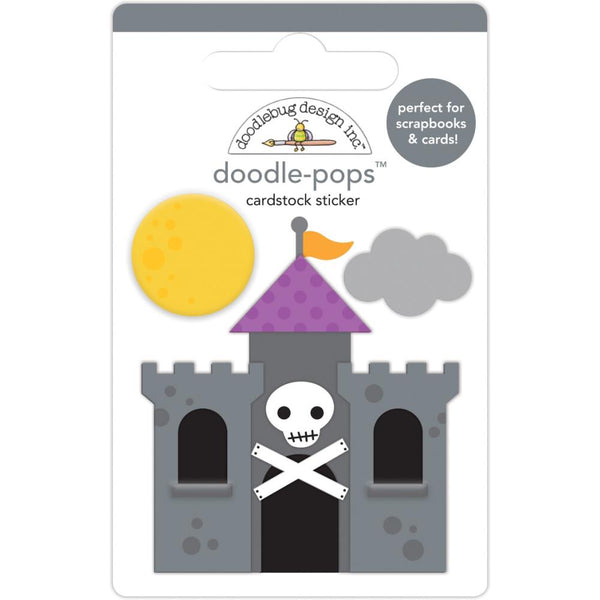 Doodlebug - Doodle-Pops 3D Stickers - Draculas Castle - Candy Carnival